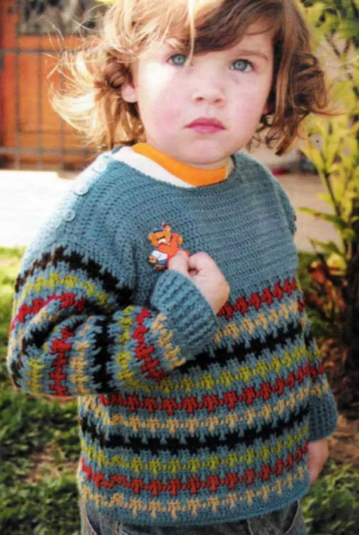 Jumper Crochet: skemoj kaj priskribo de triki junulo, vira kaj ina modelo