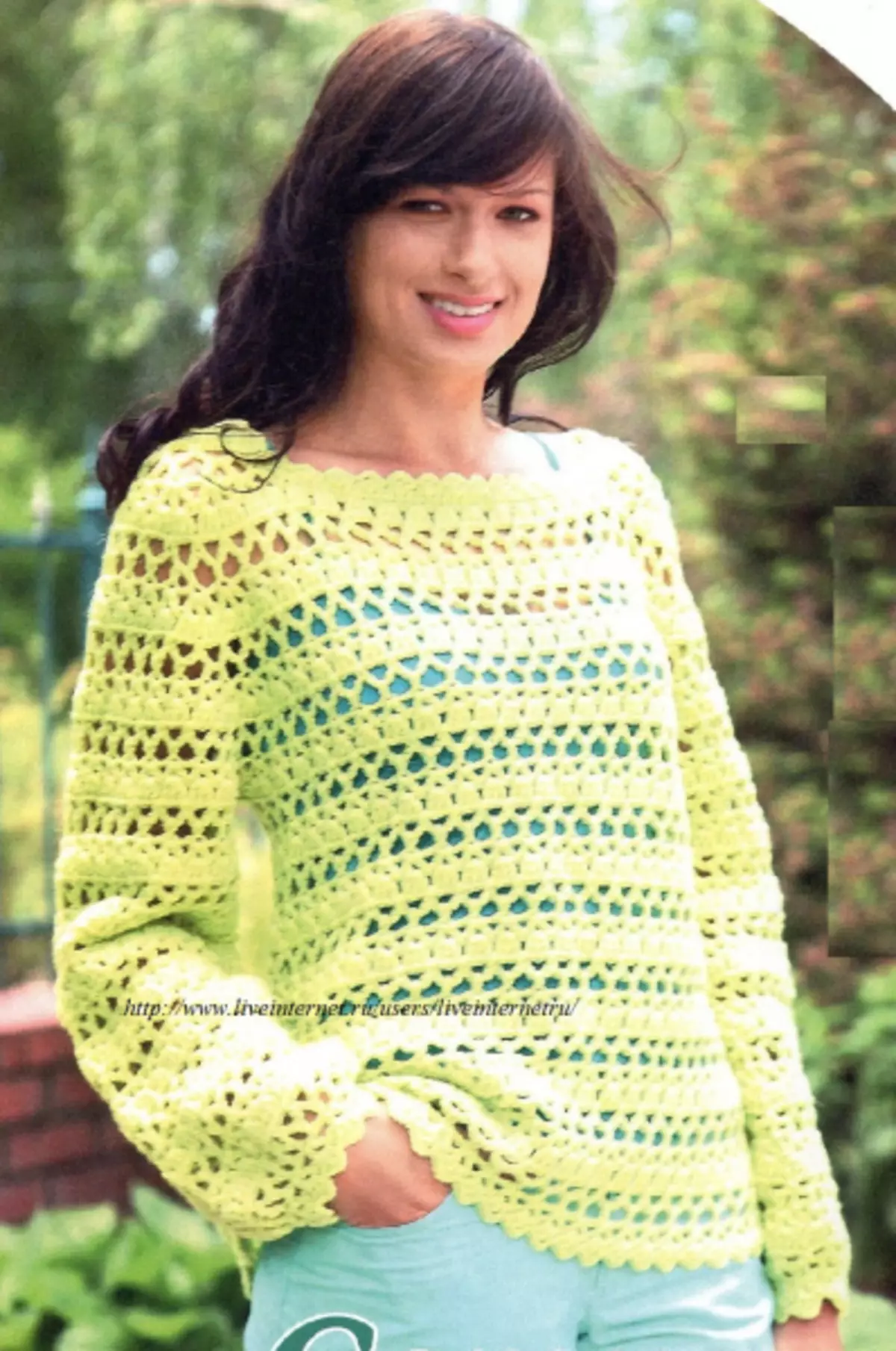 Jumper Crochet: Merero le Tlhaloso ea ho theola bacha, mohlala oa mosali le oa basali