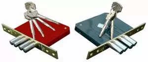 Fechaduras de porta de corte: regras de seleção para metal e porta de madeira