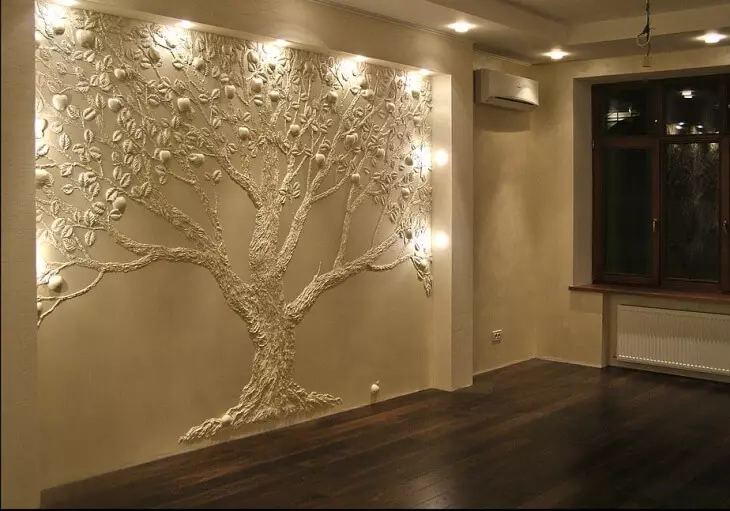 Drawings on the walls with their own hands will create a mood, and make interior unique