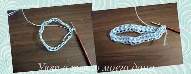 Stretched loops सह crochet सह बुडविणे माझे अनुभव