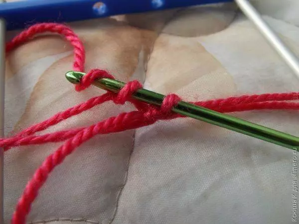 Knitting kanggo garpu kanggo pamula kanthi skema: crochet cemara karo foto lan video