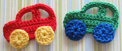 Crochet Appliques: Esquemas para decorar roupas infantis com fotos e vídeos