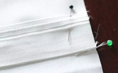 Como coser unha trenza para a cortina romana: Recomendacións de Masters (2500)