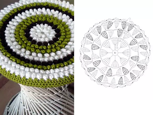 Crochet সঙ্গে কর্ড রাগ বুনন: Schemes, ফটো এবং ভিডিও সঙ্গে মাস্টার ক্লাস