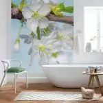 Salle de bain blanche