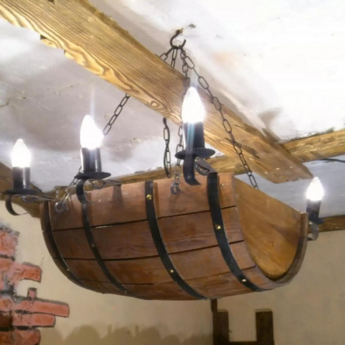 Što se može napraviti od stare drvene cijevi učiniti sami (44 fotografije)