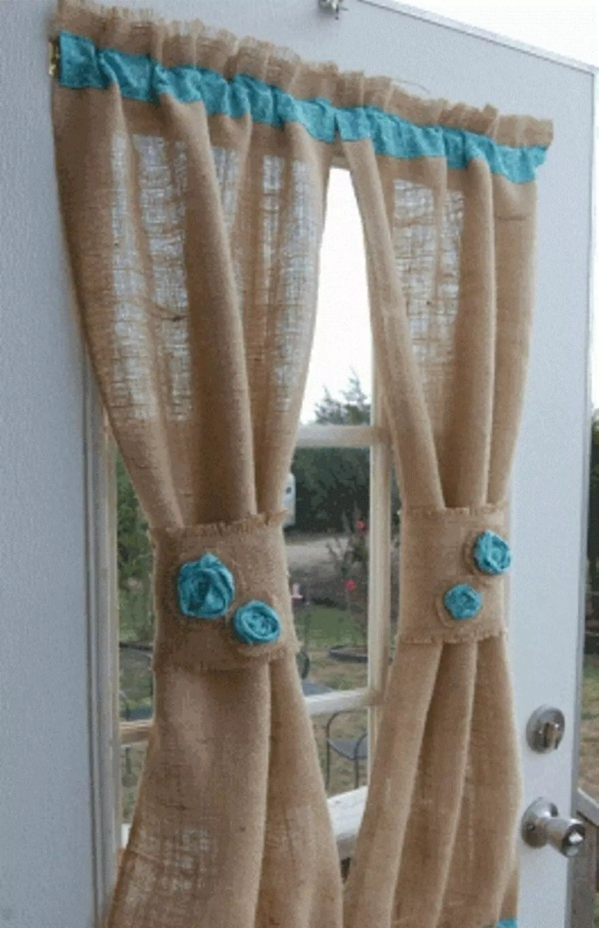 Burlap Curtains