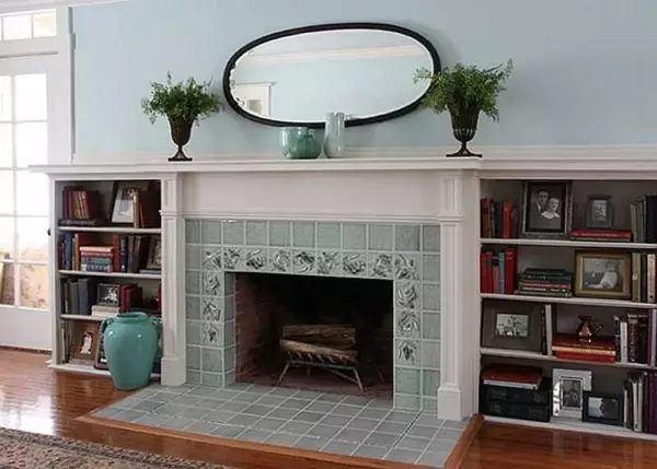 How to separate the fireplace: plaster, cladding tiles, stone