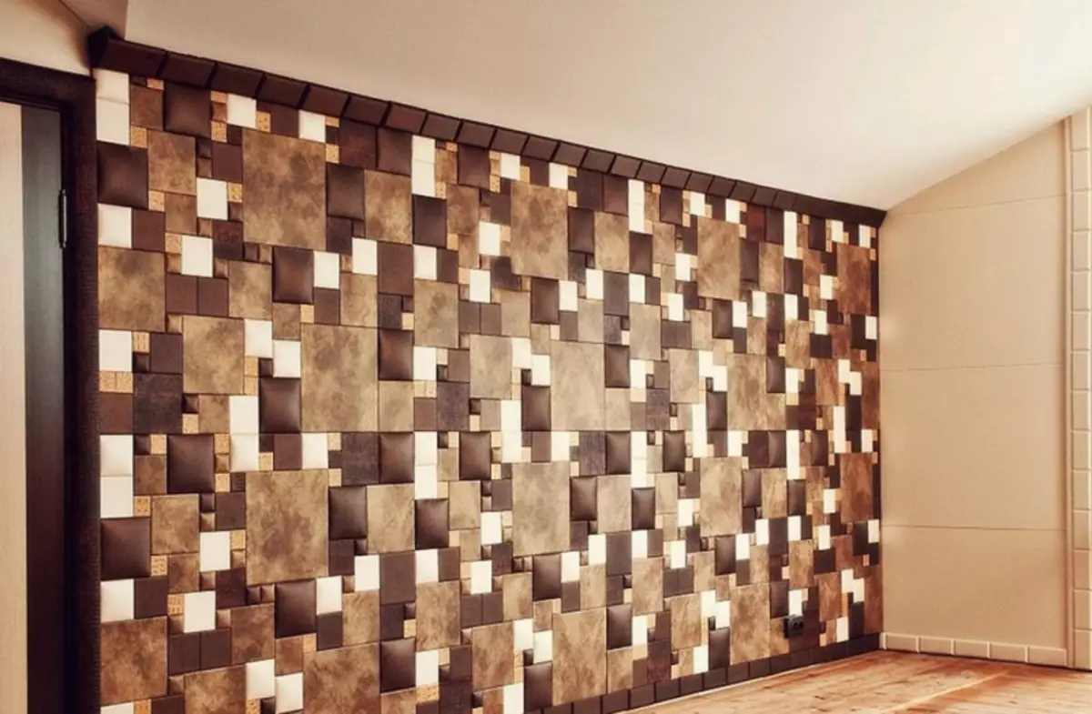 Apa panel cocog ing tembok tinimbang wallpaper: 11 Pilihan panggantos