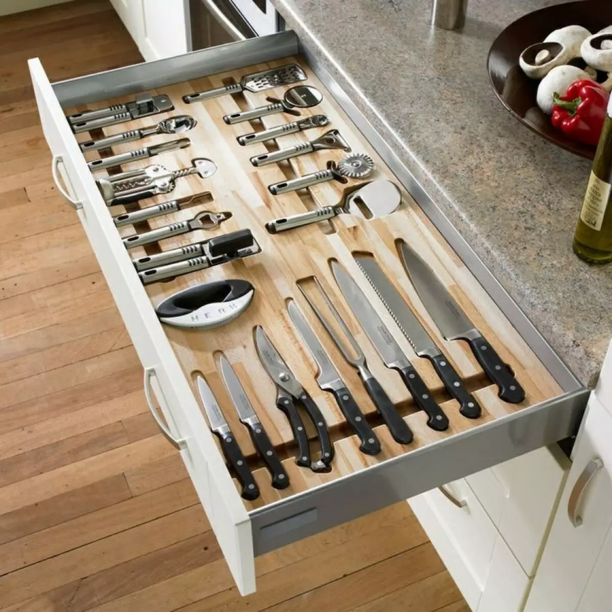 TOP 5 Storage Ideas nože v kuchyni