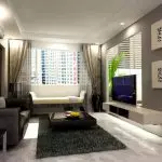 Disenyo ng kusina-living room sa studio apartment 30 sq. M