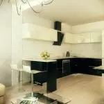 dapur hitam dan putih