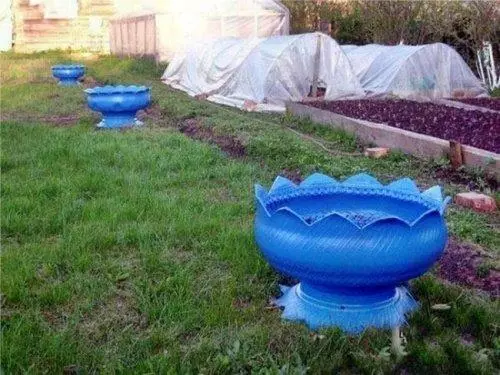 Decorazioni da giardino fai da te. Idee della decorazione del giardino.