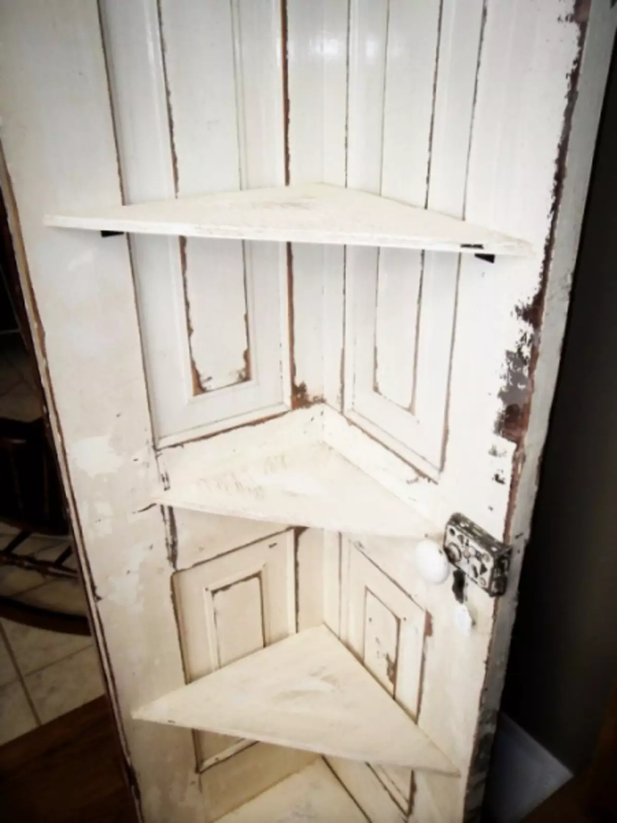 Čo môže byť vyrobené zo starých dverí (39 fotografií)