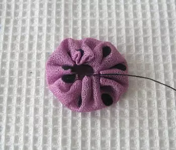 Yo-yo fleurs de tissu faites-le vous-même pour l'intérieur