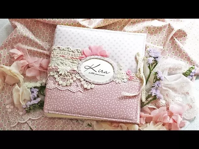 Majstra Klaso pri Scrapbooking-Binding-albumo kun fotoj kaj video