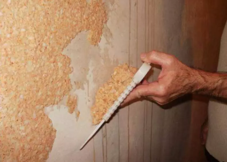 Como facer papel de parede líquido coas túas propias mans: 3 métodos principais