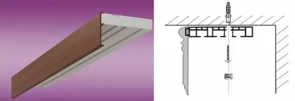 अपने हाथों से पर्दे के लिए कॉर्निस स्थापित करना