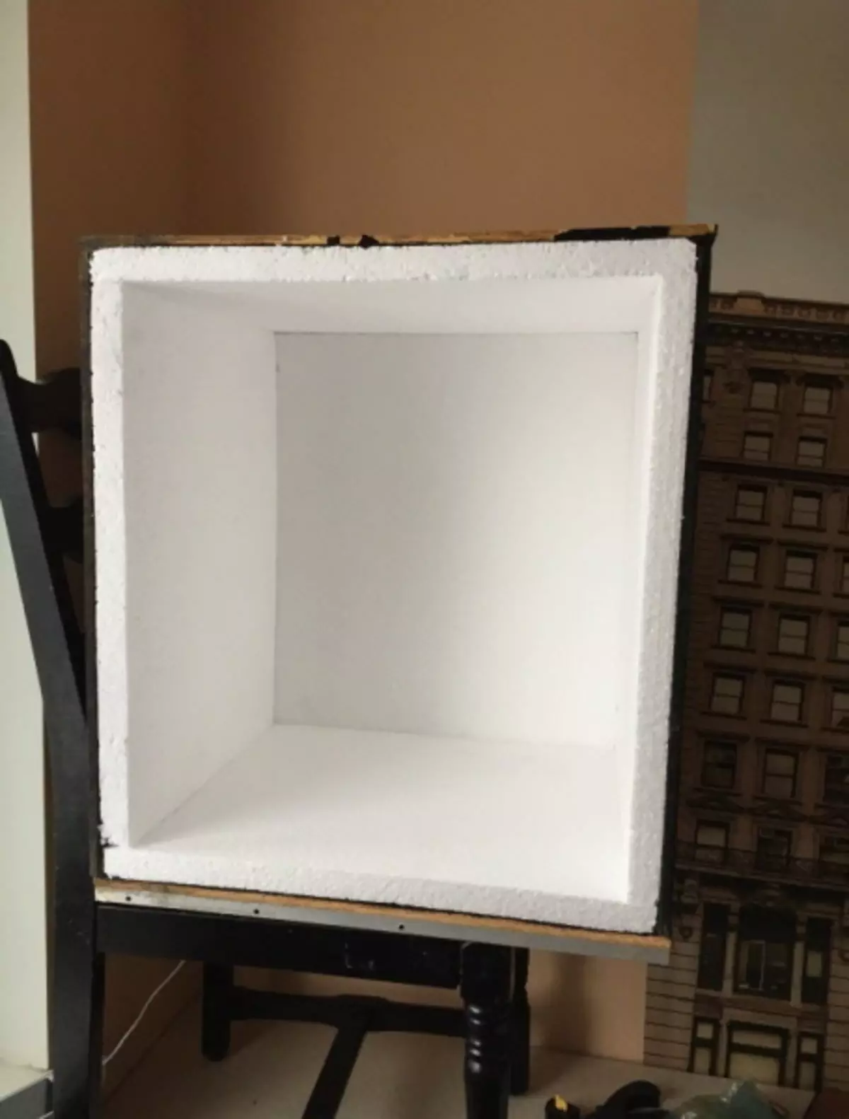 Homemade acoustic screen for microphone