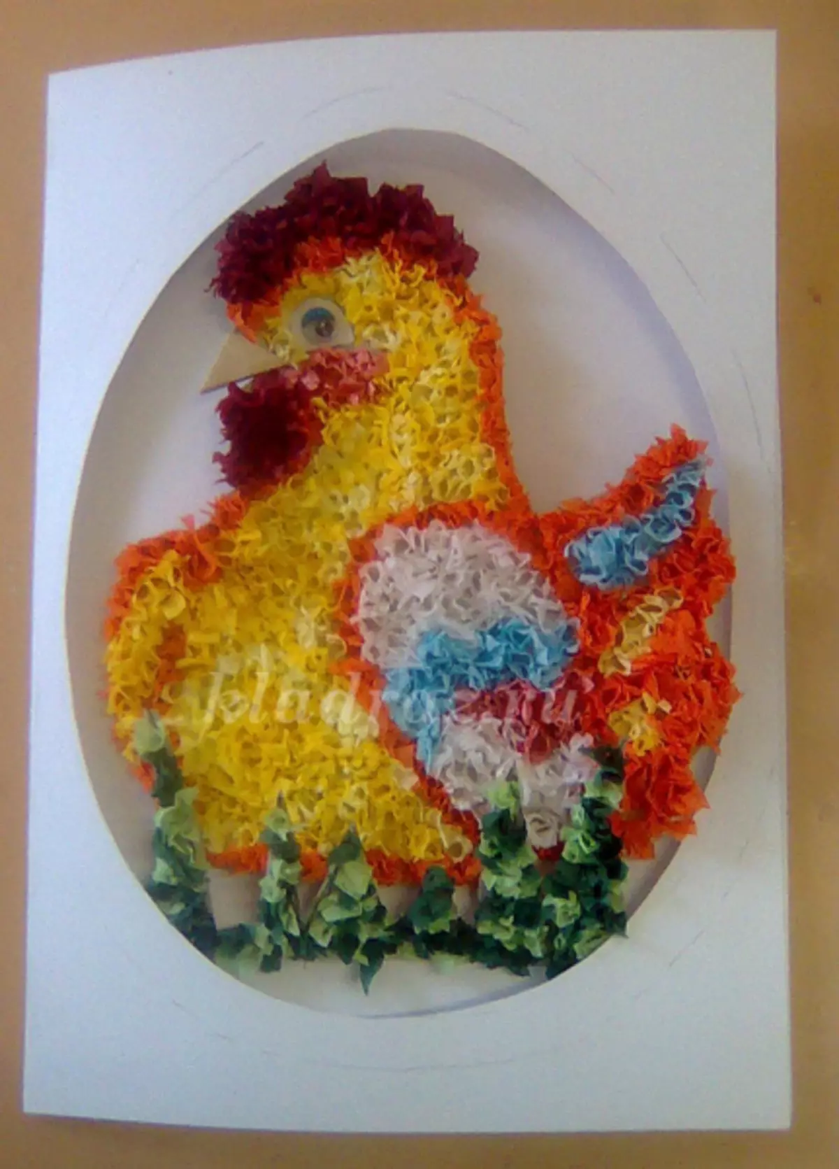 Easter card do-it-yourself: master class with photo