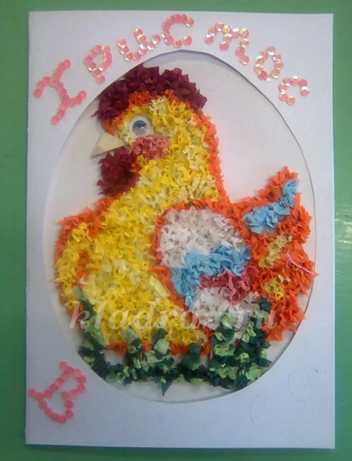 Easter card do-it-yourself: Master class na may larawan