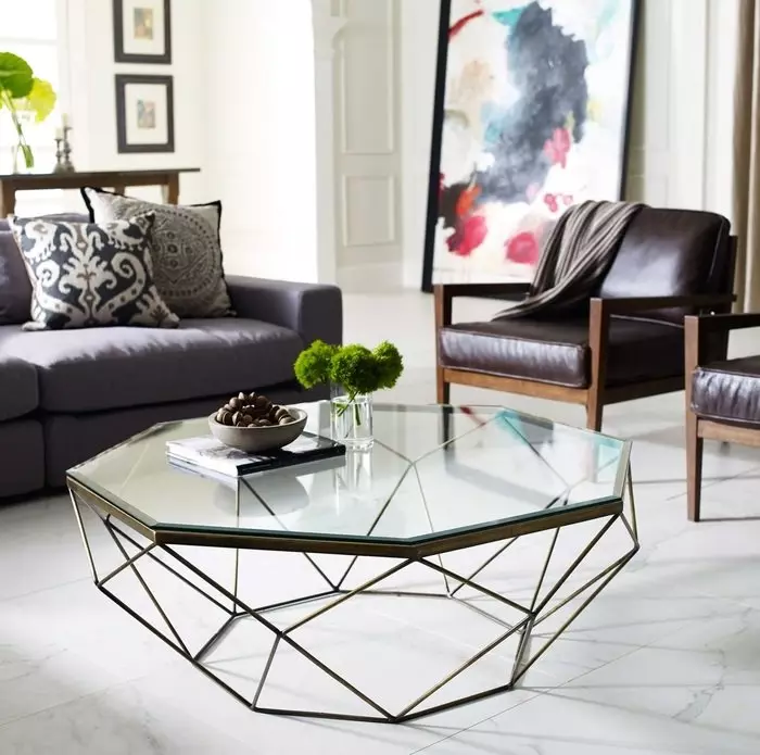 Glass furniture: pros and cons