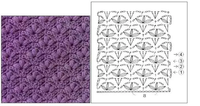 OpenWork Crochet Pattern pre letnú blúzku: Schéma s fotografiami a videom