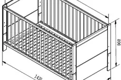 Conas crib a roghnú le haghaidh nuabheirthe: speicis, roghnú ábhair agus tochta