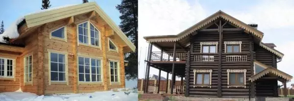 Okno Platbands pro dřevěný dům (a nejen)