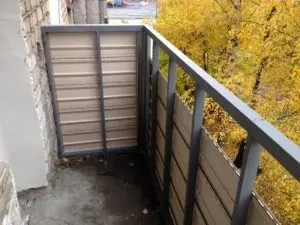 Jinsi ya kufanya crate juu ya loggia na balcony.