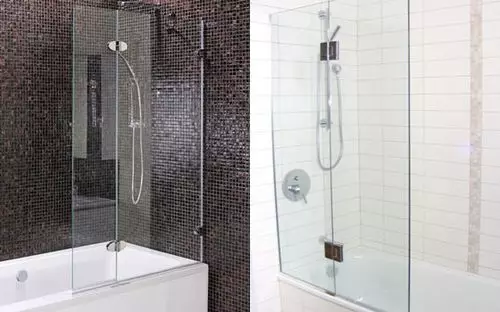 Как да изберем стъклени завеси за баня