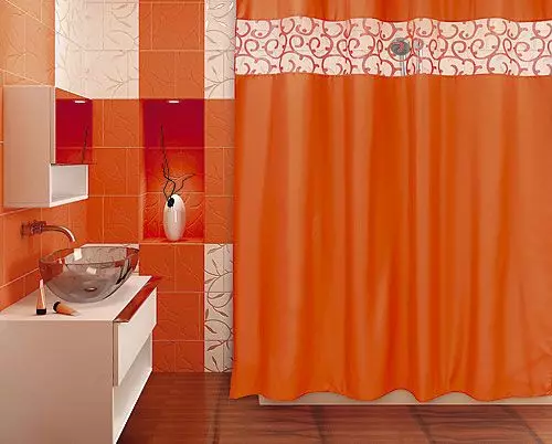 Bir banyo perdesi nasıl seçilir: Tasarım Seçenekleri