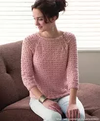 Hook sweater (female and male): how to tie with schemes and video
