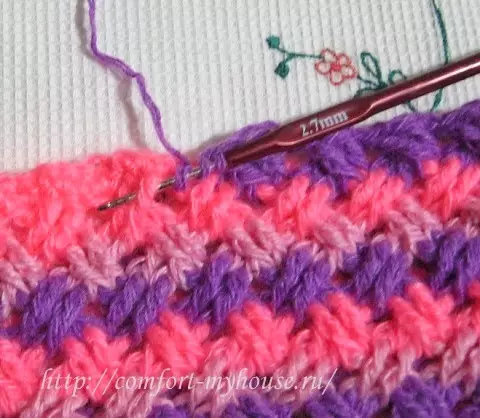 Columnas de crochet de alivio en patrones para cuadros y otras cosas.