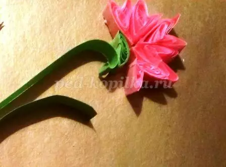 Kartu pos pada 9 Mei dengan tangan Anda sendiri dalam teknik quilling dengan foto dan video