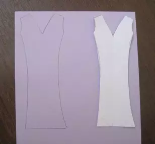 השמלה מפיות עבור גלויות: יישום בטכניקה scrapbooking