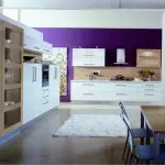Desain kamar di warna lilac - aturan gabungan