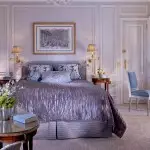 Deseño de habitacións en cor Lilac - Regras de combinación