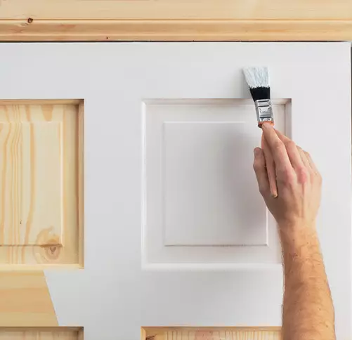 How to paint interior doors: work technology