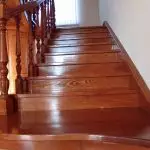 Cara nglukis tangga kayu: Pilihan teknologi sing cocog karo catter
