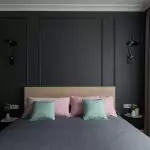 Spavaća soba u crnoj boji: sve