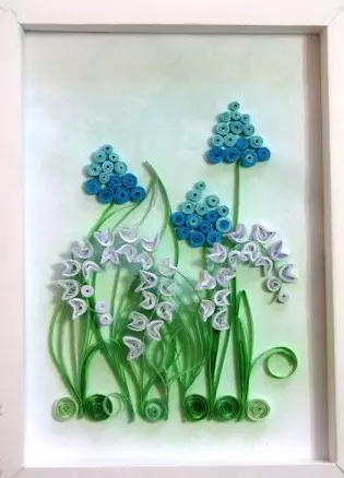 Spring Brafts i le sitaili o le quilling faia oe lava (20 ata)