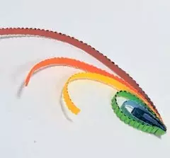 Quilling 스타일의 봄 공예 (20 장의 사진)