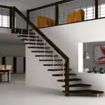 Kuinka valita kompakti portaikko toisessa kerroksessa [päätyypit malleja]