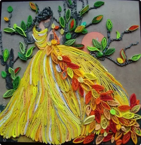 Herfst ambachten van Papier: Quilling and Scripbing - 2 Masterclass + 40 Photoy