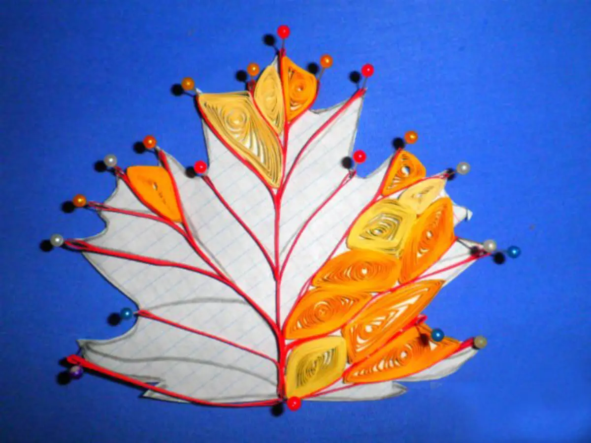 Herfst ambachten van Papier: Quilling and Scripbing - 2 Masterclass + 40 Photoy