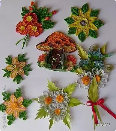 Sügis käsitöö paberist: Quilling ja Scripting - 2 Masterclassi + 40 Photoy