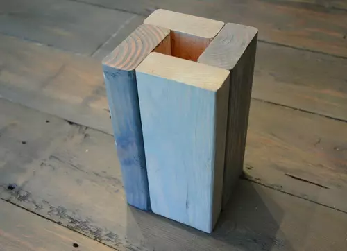 Como facer unha lámpada de mesa cunha base de madeira (clase mestra, foto)