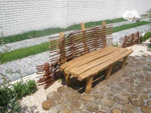 How to make a bench: Original ideas (drawings, photo reports)